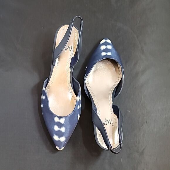 IMPO POINTE TOE SLINGBACK LOW HEEL SHOE - Picture 5 of 14